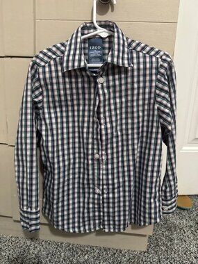 Set of 4 Boys Long Sleeve Shirts Size 5 - 5/6